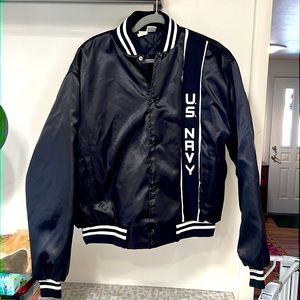 Satin US Navy Soffe jacket